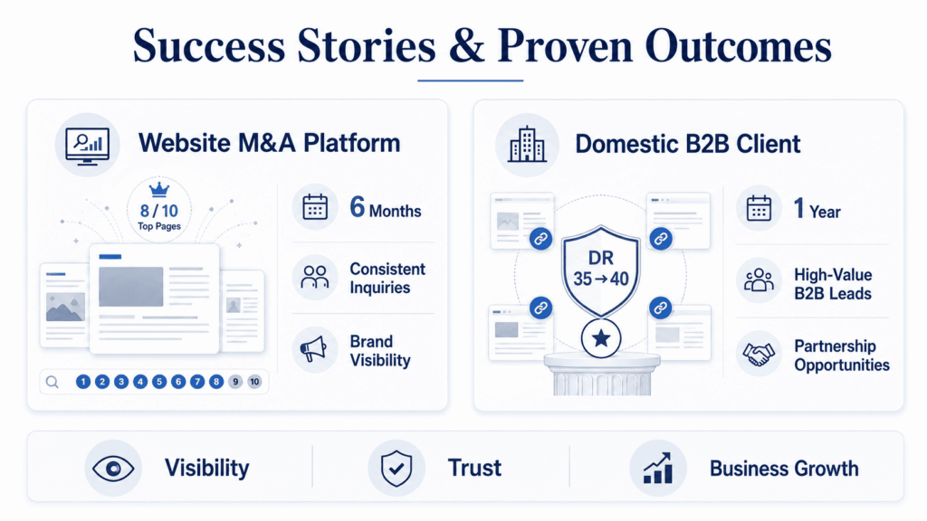 Success Stories & Proven Outcomes
