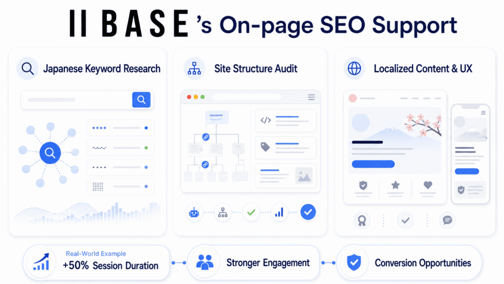 Ⅱ BASE’s On-page SEO Support